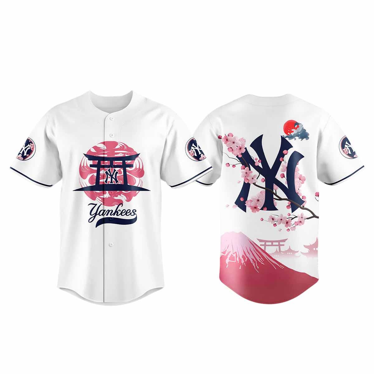 Yankees Fuji Mount 2025 Baseball Jersey Yankees Fuji Mount 2025 Baseball Jersey
