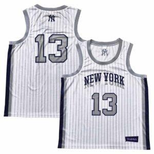 Yankees Jazz Chisholm Jr Basketball Jersey Night 2025 Yankees Jazz Chisholm Jr Basketball Jersey Night 2025
