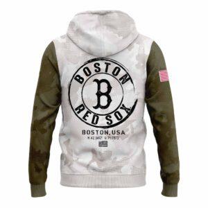 2025 Armed Forces Day Red Sox Hoodie