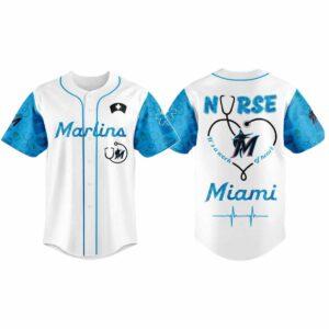 2025 Marlins Nurses Appreciation Night Jersey