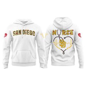 2025 Padres Nurses Appreciation Hoodie 2025 Padres Nurses Appreciation Hoodie