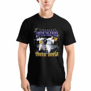 2025 Rockies Brenton Doyle And Ezequiel Tovar Gold Glove Shirt Giveaway