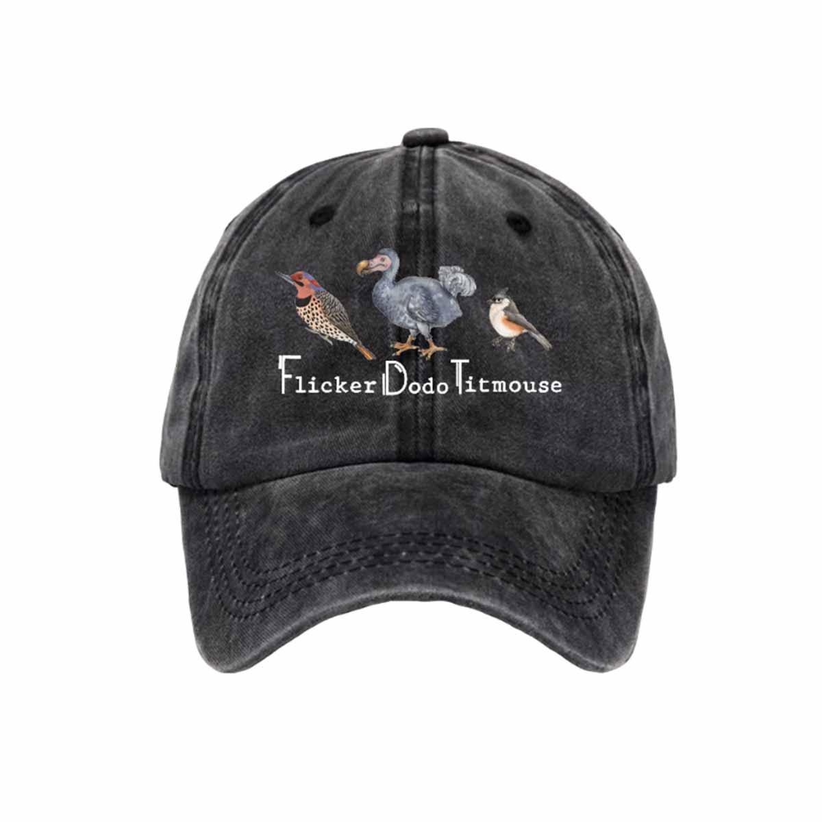 Animal FDT Flicker Dodo Titmouse Hat Animal FDT Flicker Dodo Titmouse Hat