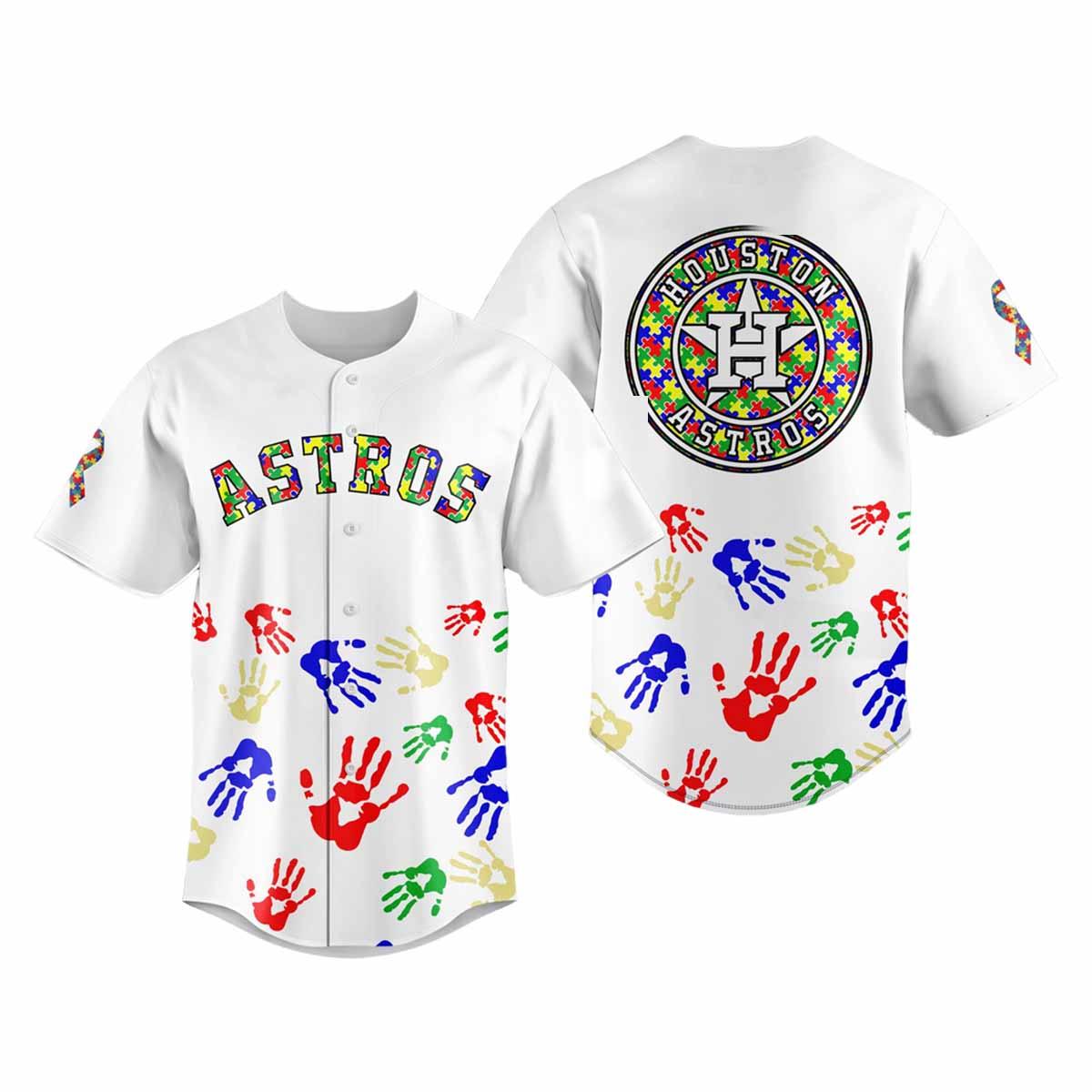 Astros Autism Awareness 2025 Baseball Jersey Astros Autism Awareness 2025 Baseball Jersey