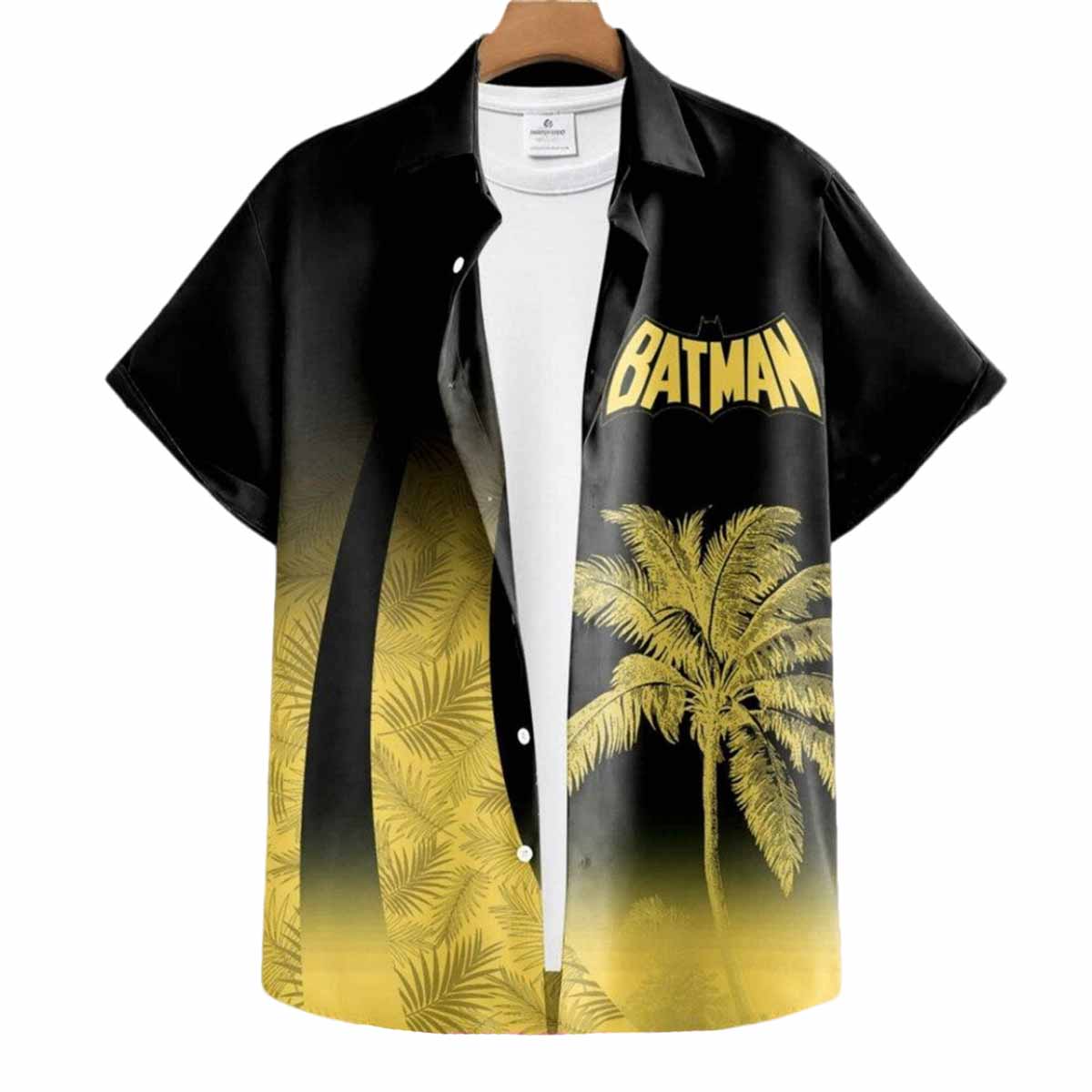 Batman Gotham Nights Hawaiian Shirt Batman Gotham Nights Hawaiian Shirt