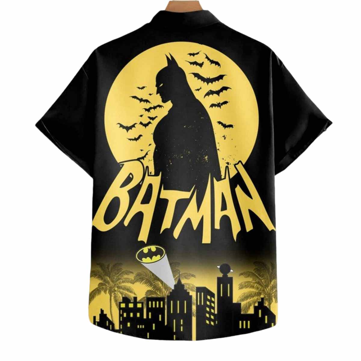 Batman Gotham Nights Hawaiian Shirt Batman Gotham Nights Hawaiian Shirt