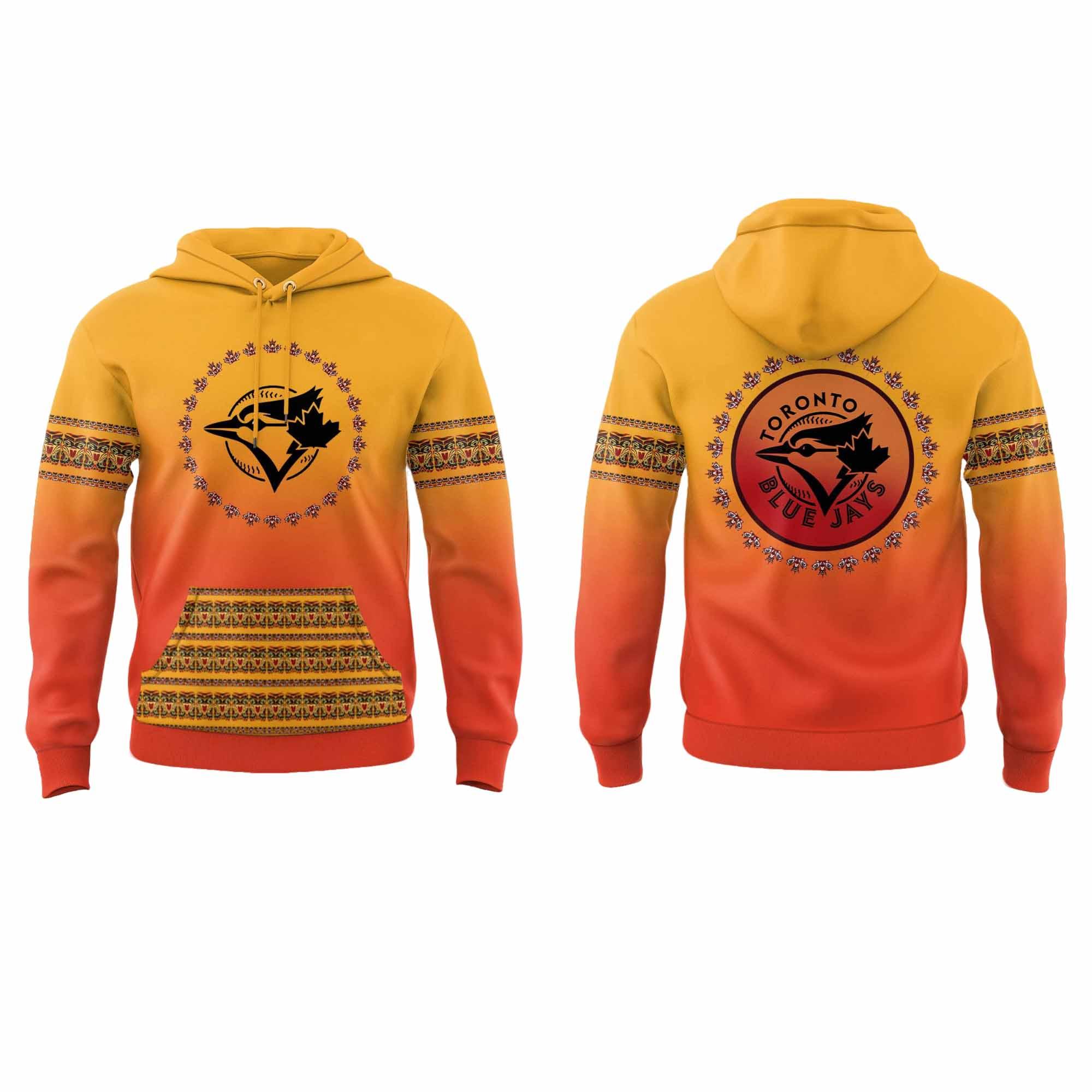 Blue Jays Indigenous Canada Heritage 2025 Hoodie Blue Jays Indigenous Canada Heritage 2025 Hoodie