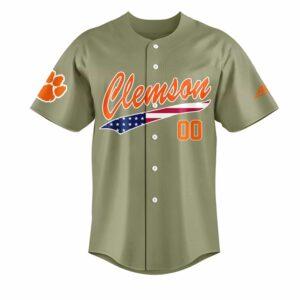 Clemson Baseball Military Jersey 2025 Clemson Baseball Military Jersey 2025