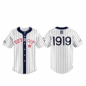 Detroit 1919 Black In Baseball Jersey Detroit 1919 Black In Baseball Jersey