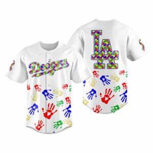 Dodgers Autism Awareness 2025 Baseball Jersey Dodgers Autism Awareness 2025 Baseball Jersey