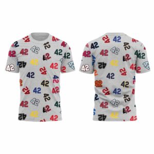 Dodgers Honoring Jackie Robinson 42 Shirt 2025