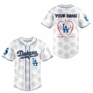 Dodgers Teacher Night Baseball Jersey 2025 Dodgers Teacher Night Baseball Jersey 2025