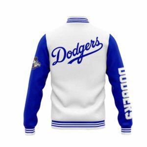Dodgers World Series Champions 2025 Blue White Baseball Jacket 1 Dodgers World Series Champions 2025 Blue White Baseball Jacket
