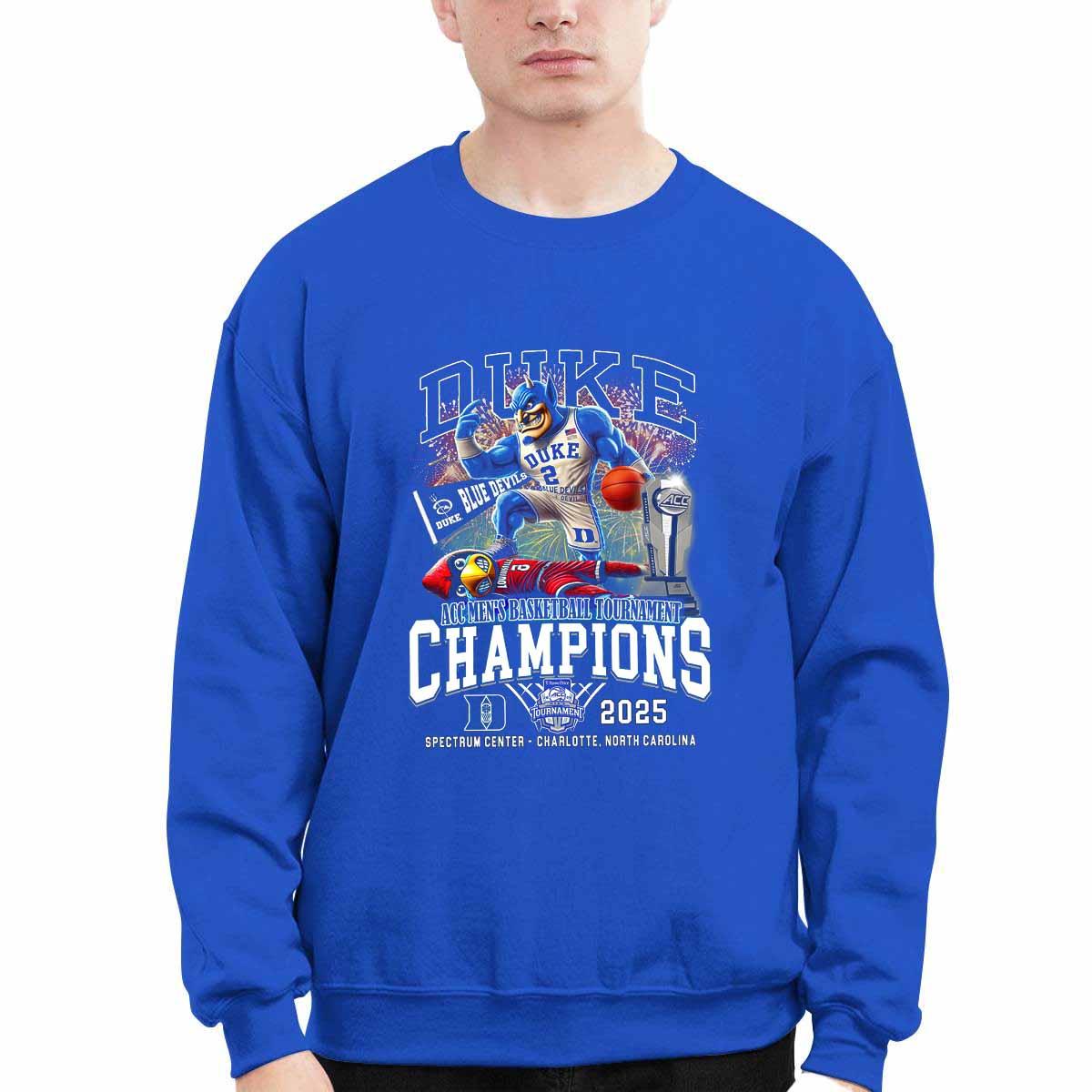 Duke ACC Men’s Basketball Tournament Champions 2025 Shirt Duke ACC Men’s Basketball Tournament Champions 2025 Shirt