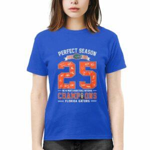 Gator Perfect Season 2025 Men's Basketball National Champions Shirt