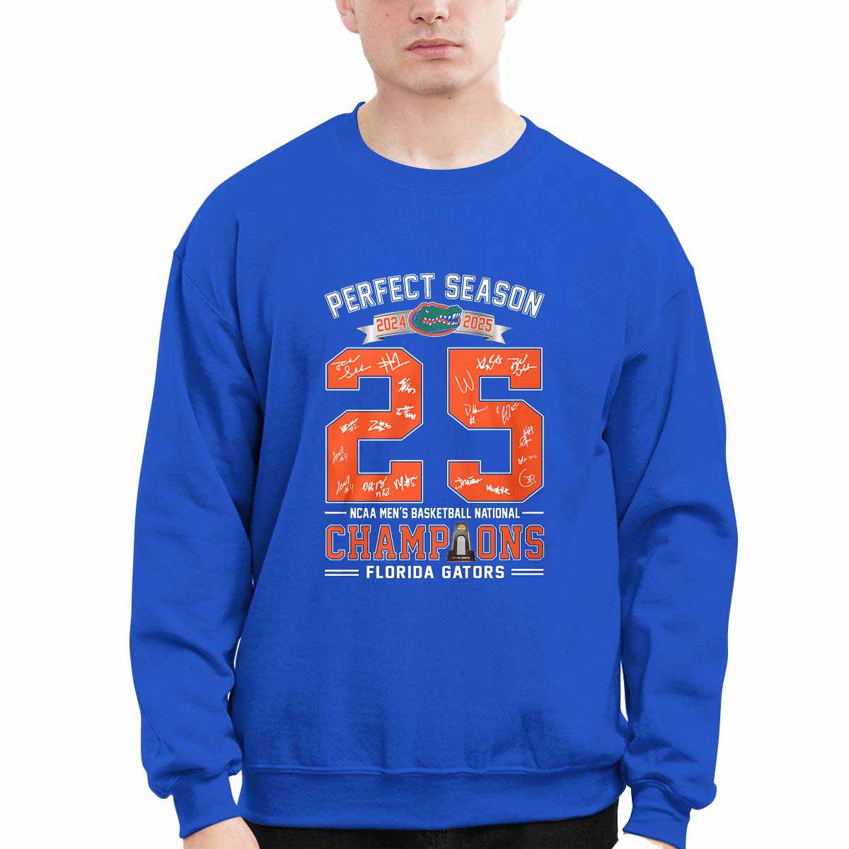 Gator Perfect Season 2025 Men’s Basketball National Champions Shirt Gator Perfect Season 2025 Men’s Basketball National Champions Shirt