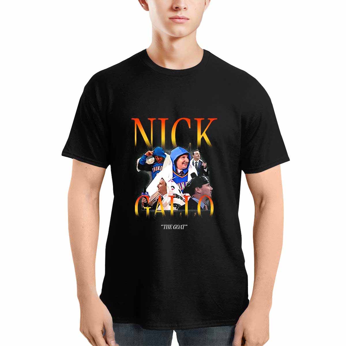 Jalen Williams Nick Gallo The Goat Shirt Jalen Williams Nick Gallo The Goat Shirt