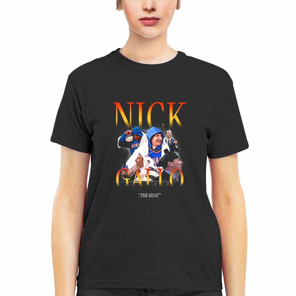 Jalen Williams Nick Gallo The Goat Shirt Jalen Williams Nick Gallo The Goat Shirt