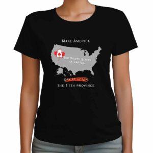 Make America The 11th Province The United States Of Canada Shirt Make America The 11th Province The United States Of Canada Shirt