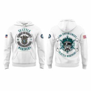 Mariners National Law Enforcement Appreciation Day 2025 Hoodie