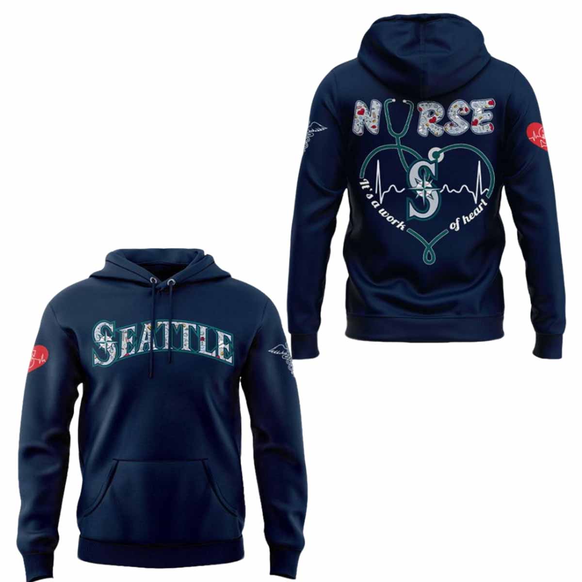 Mariners Nurses Night 2025 Hoodie Mariners Nurses Night 2025 Hoodie