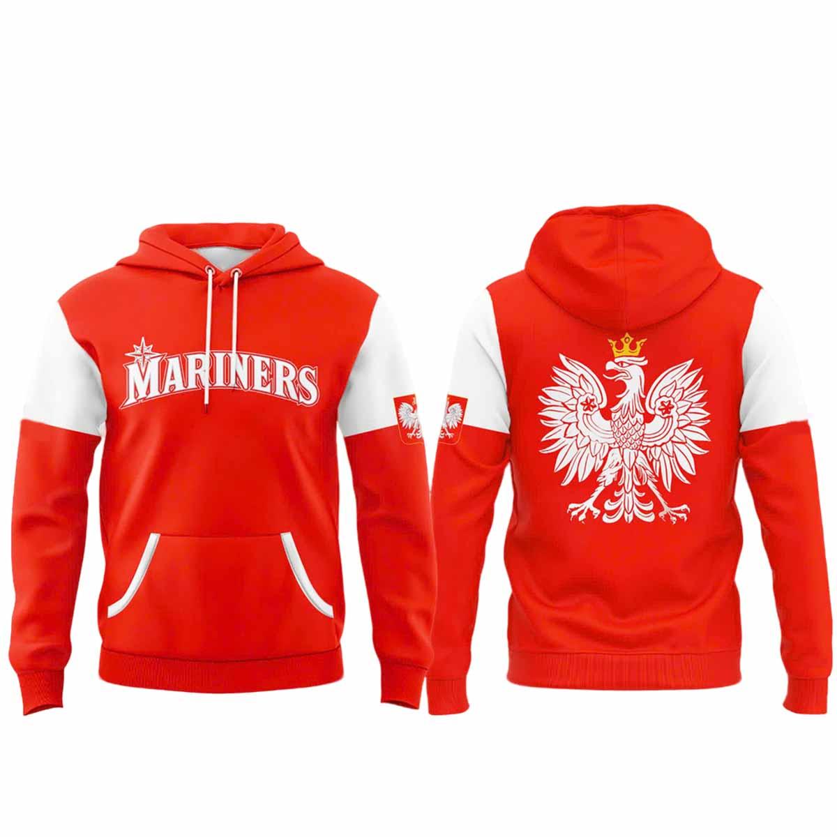 Mariners Polish Heritage Night 2025 Hoodie Mariners Polish Heritage Night 2025 Hoodie