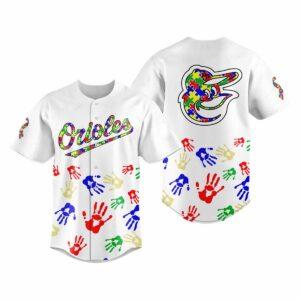 Orioles Autism Awareness 2025 Baseball Jersey