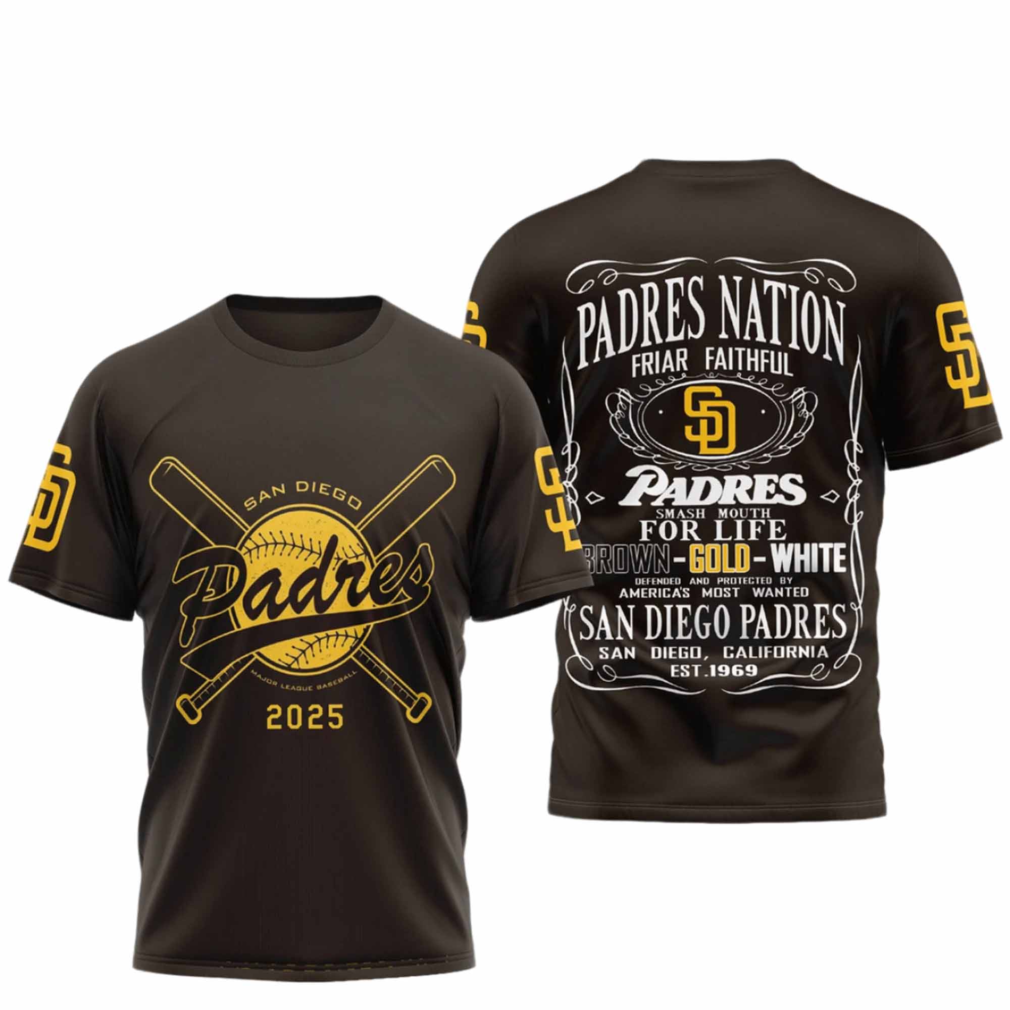 Padres Nation Friar Faithful Shirt 2025 Padres Nation Friar Faithful Shirt 2025