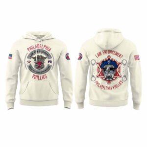 Phillies National Law Enforcement Appreciation Day 2025 Hoodie