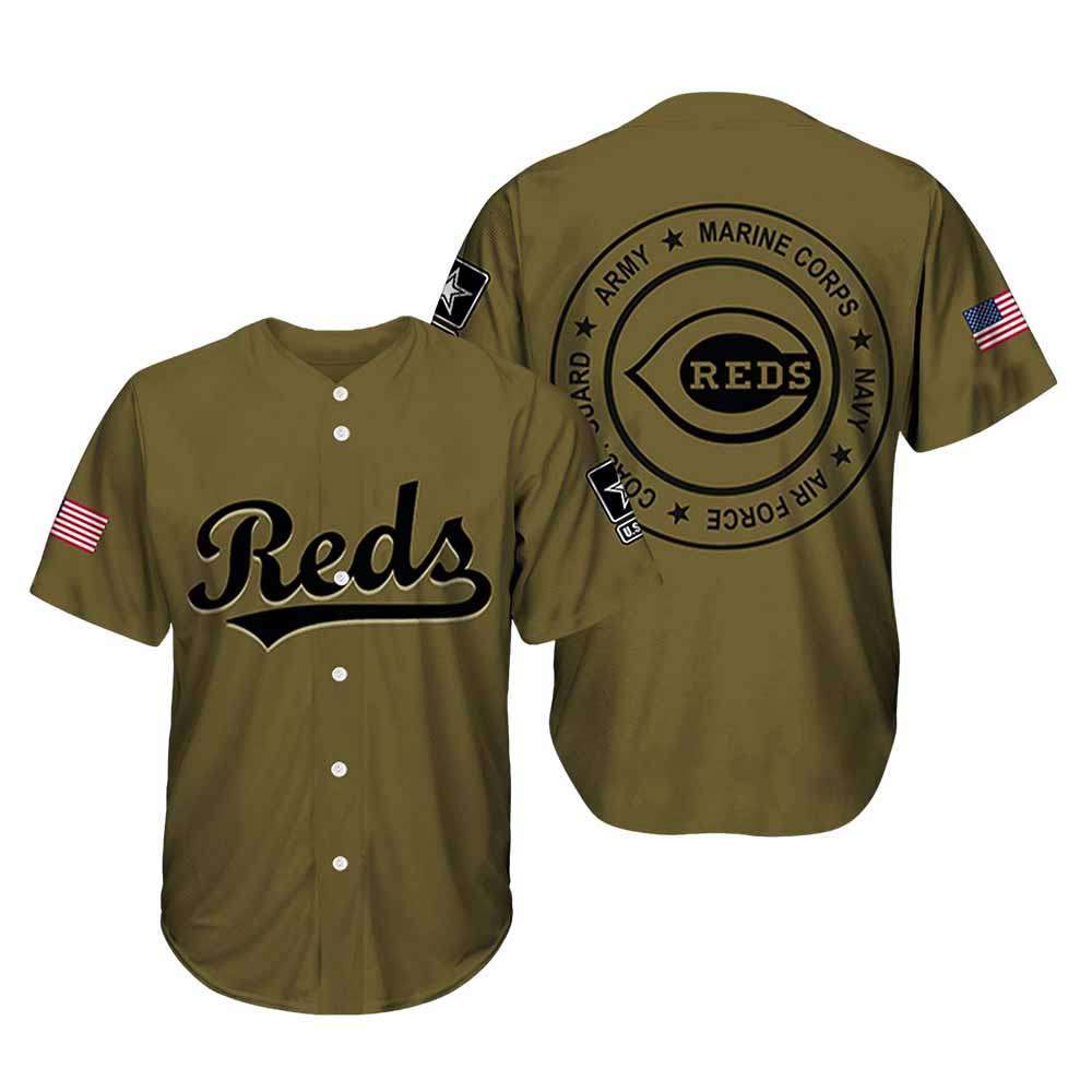 Reds Military Appreciation Night 2025 Jersey Reds Military Appreciation Night 2025 Jersey