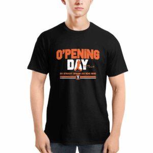 Tyler O’Neill Orioles Six Straight Opening Day Home Runs Shirt