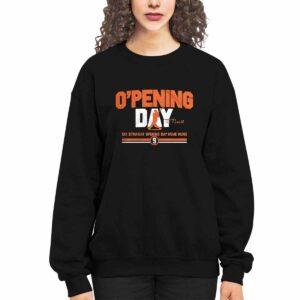 Tyler O’Neill Orioles Six Straight Opening Day Home Runs Shirt