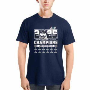 Uconn Women's Basketball National Champions 2025 Shirt 2 Uconn Women's Basketball National Champions 2025 Shirt