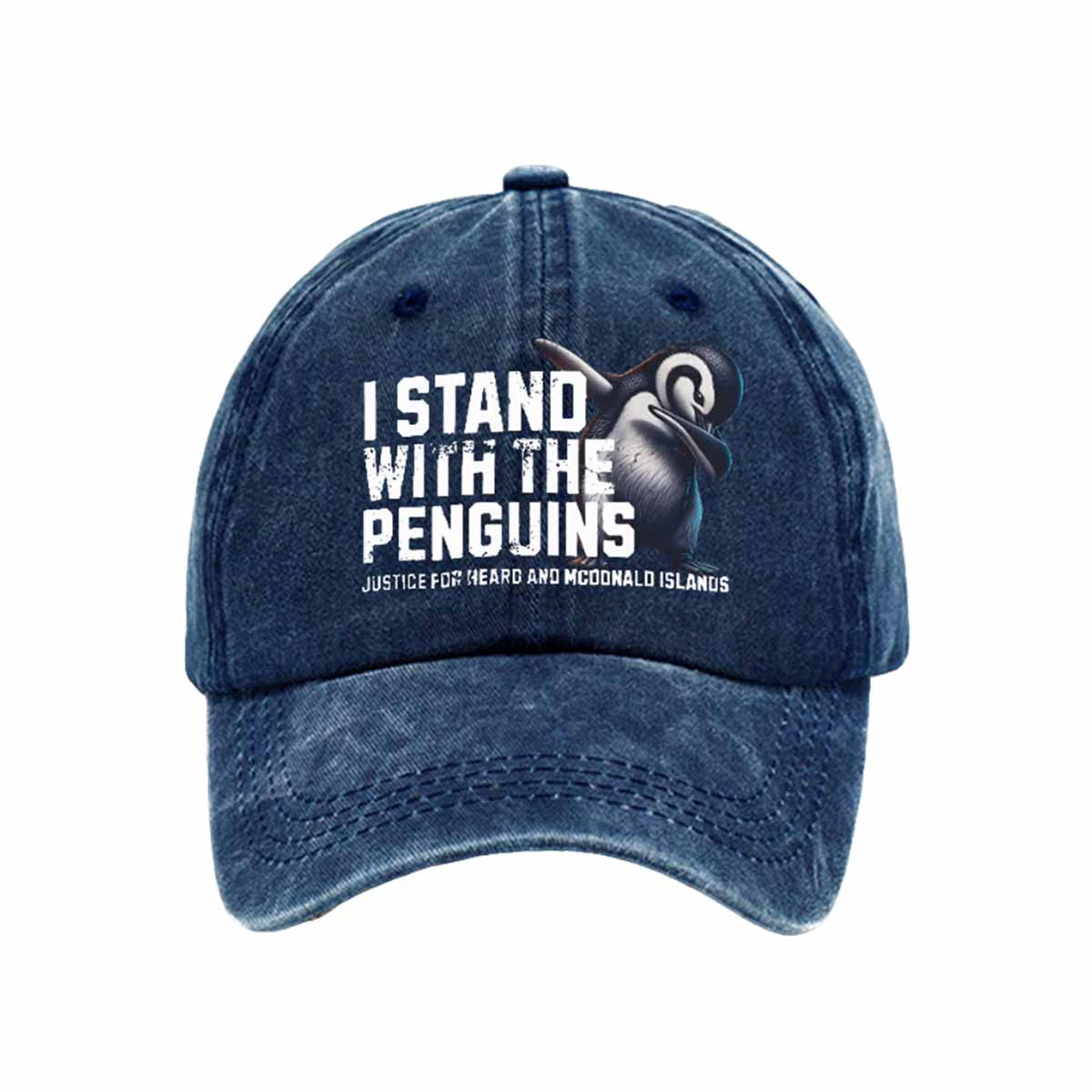 Unisex I stand With The Penguins Justice For Heard And Mcddnald Islands Print Baseball Cap Unisex I stand With The Penguins Justice For Heard And Mcddnald Islands Print Baseball Cap
