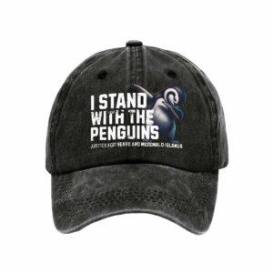 Unisex I stand With The Penguins Justice For Heard And Mcddnald Islands Print Baseball Cap 2 Unisex Istand With The Penguins Justice For Heard And Mcddnald Islands Print Baseball Cap3