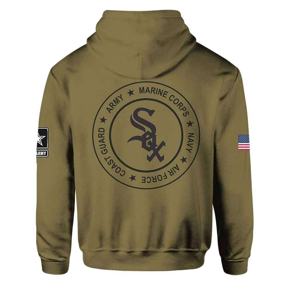 White Sox Military Appreciation Night 2025 Hoodie White Sox Military Appreciation Night 2025 Hoodie