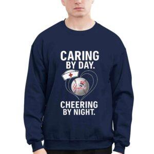 Yankees Caring By Day Cheering By Night Shirt 1 Yankees Caring By Day Cheering By Night Shirt