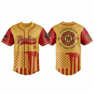 Yankees Firefighter Appreciation Night 2025 Jersey Yankees Firefighter Appreciation Night 2025 Jersey