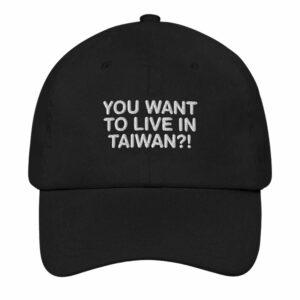 You Want To Live In Taiwan Hat