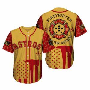 2025 Astros Firefighter Appreciation Night Jersey 2025 Astros Firefighter Appreciation Night Jersey