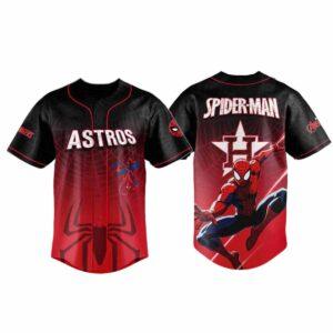 2025 Astros Spider Man Game Night Jersey