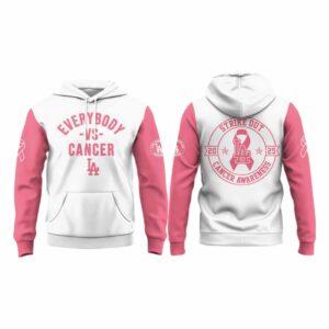 2025 Dodgers Everybody vs Cancer Hoodie
