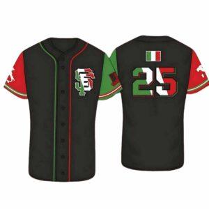 2025 Giants Italian Heritage Night Jersey Giveaway