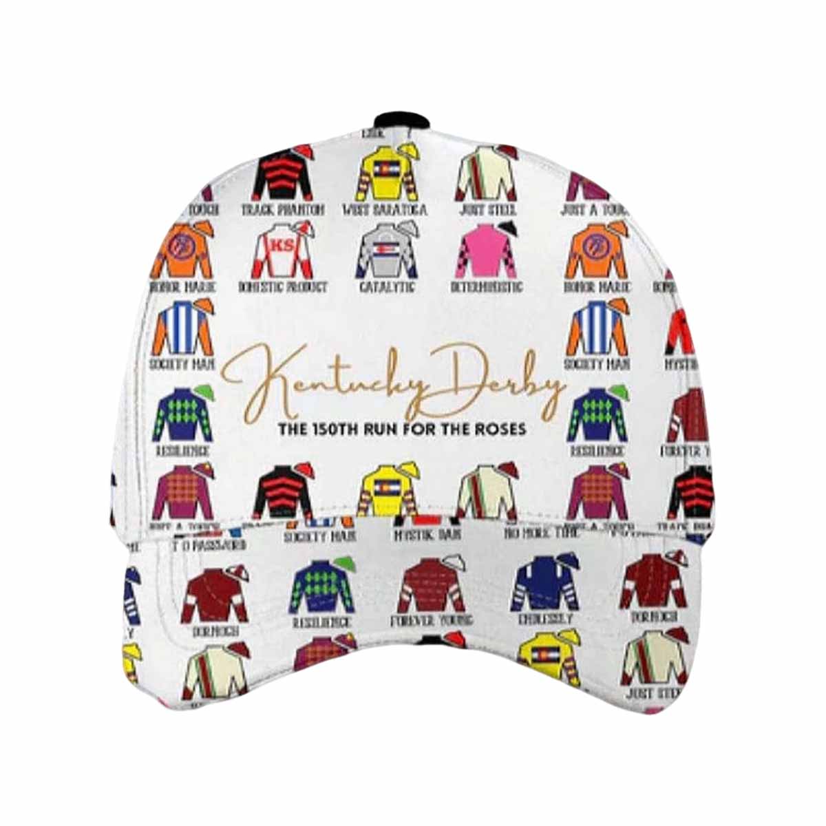 2025 Kentucky Derby Jockey Silks Cap 2025 Kentucky Derby Jockey Silks Cap