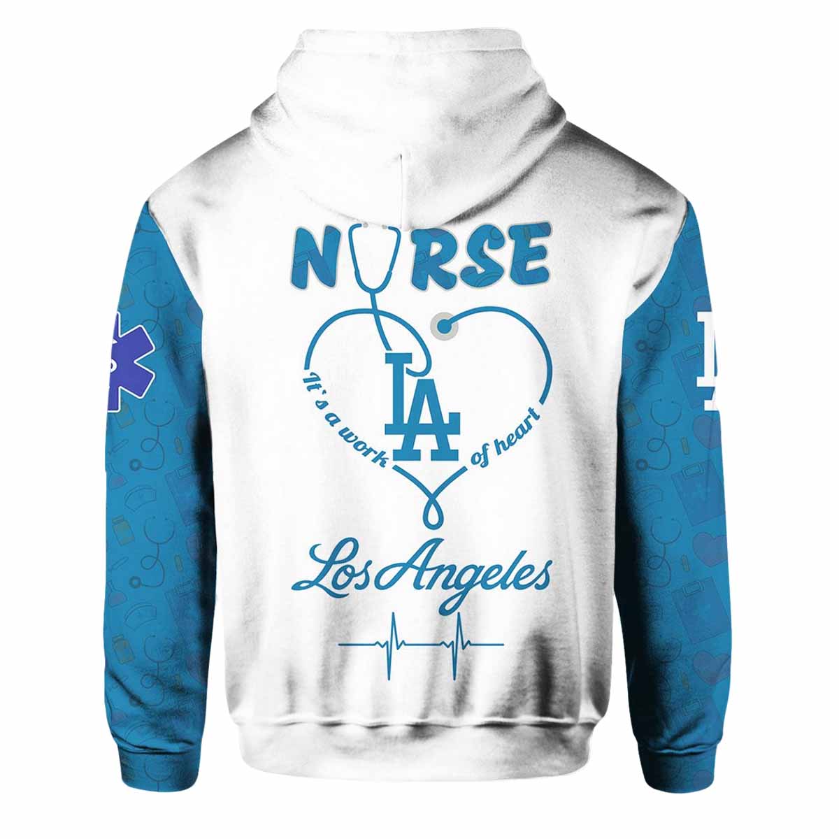 2025 LA Dodgers Nurses Appreciation Night Hoodie 2025 LA Dodgers Nurses Appreciation Night Hoodie