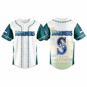 2025 Mariners Salvadoran Heritage Jersey 2025 Mariners Salvadoran Heritage Jersey