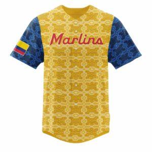 2025 Marlins Colombian Heritage Celebration Jersey Giveaway