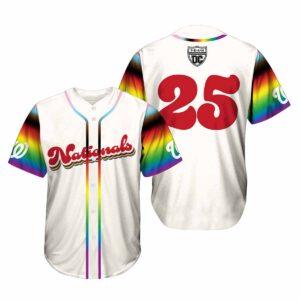 2025 Nationals Night Out LGBTQ Jersey Giveaway