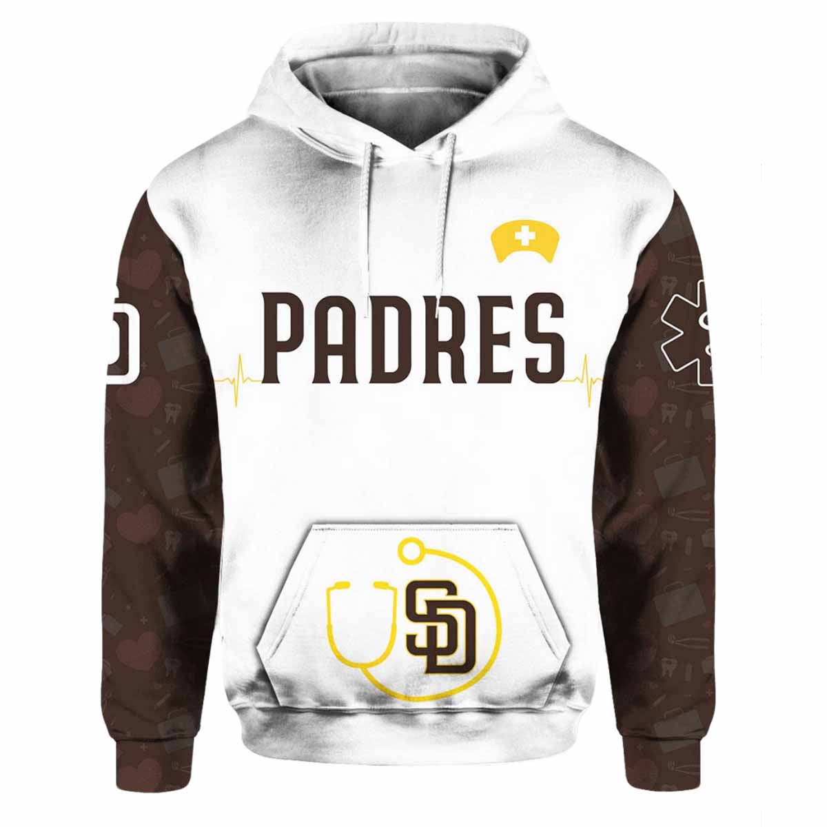 2025 Padres Nurses Appreciation Night Hoodie 2025 Padres Nurses Appreciation Night Hoodie