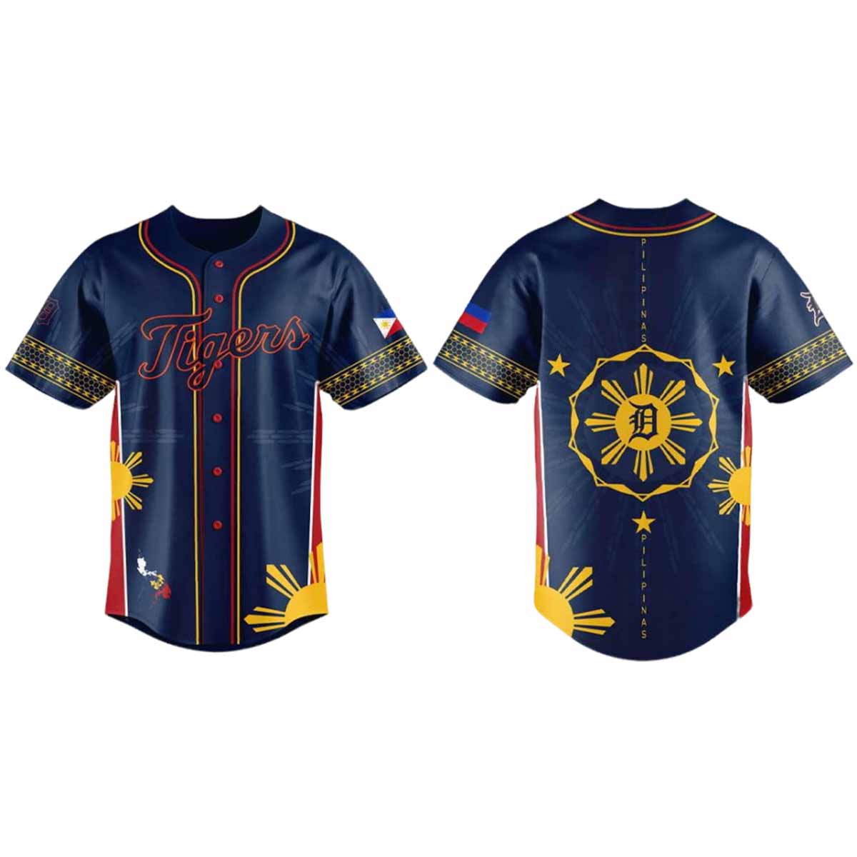 2025 Tigers Filipino Heritage Night Jersey 2025 Tigers Filipino Heritage Night Jersey